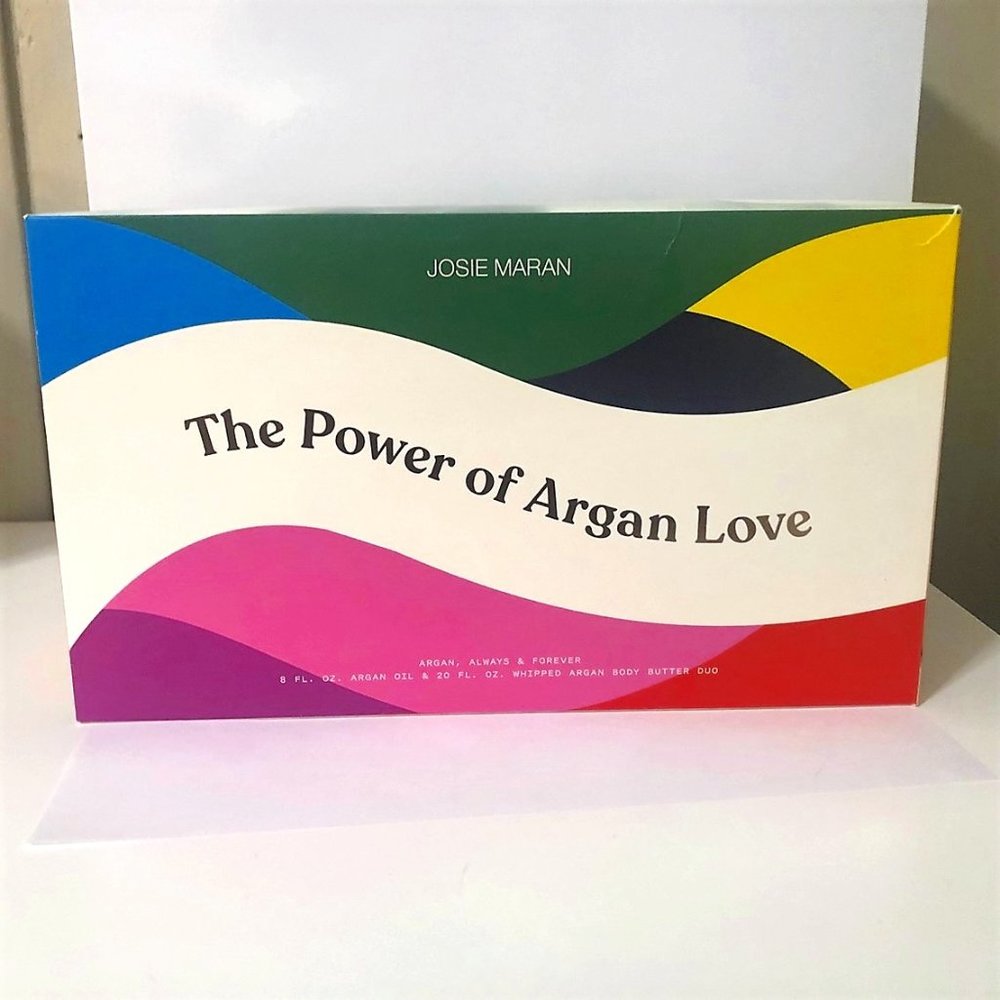 Josie Maran Argan Oil & Whipped Argan Body Butter SUPER-SIZE Duo - BRAND NEW!